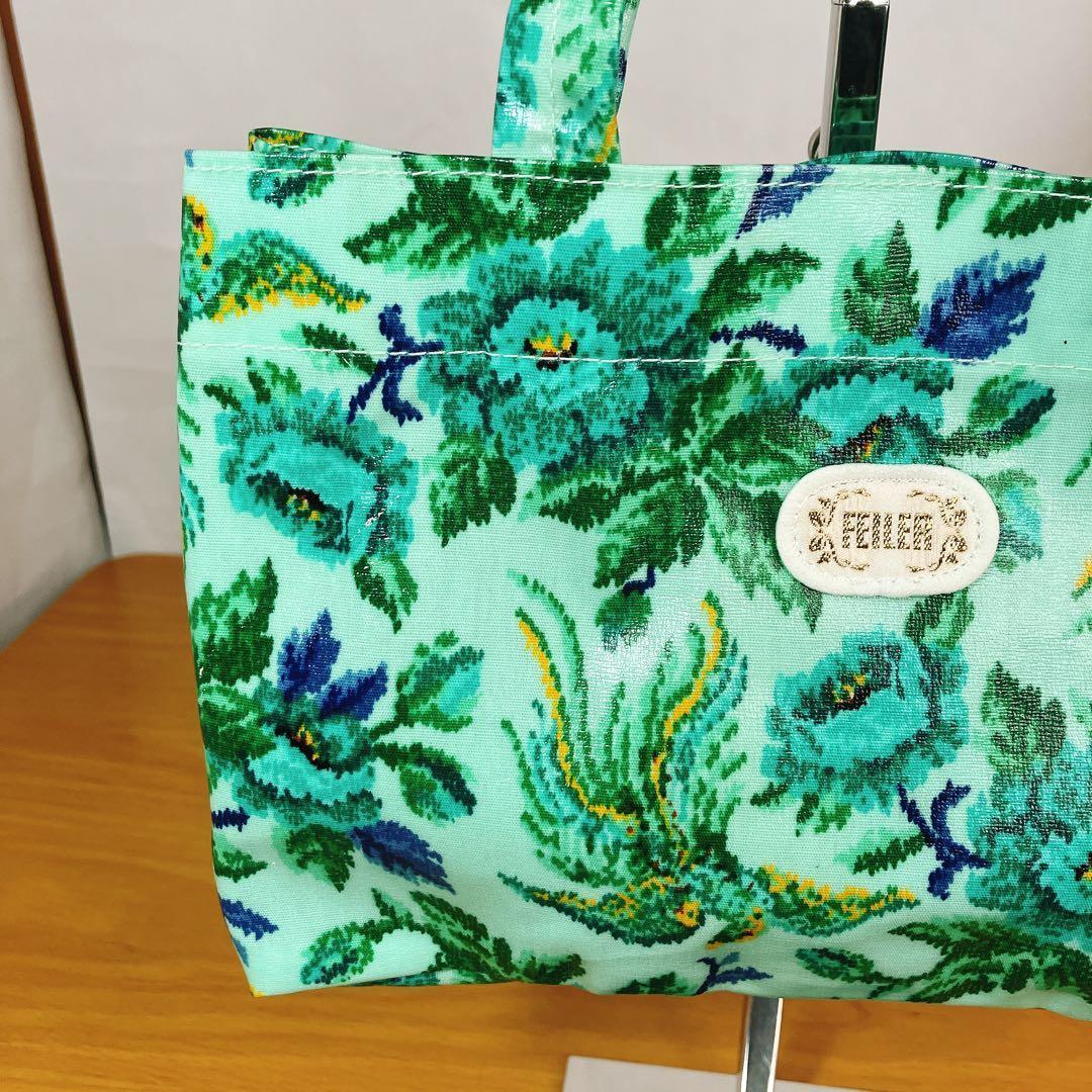 美品 FEILER フェイラー 花柄 トートバッグ ハンドバッグ ミニサイズ — image 3