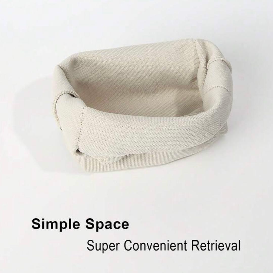 ニットバッグ ミニトートバッグ アイボリー オフホワイト — image 5