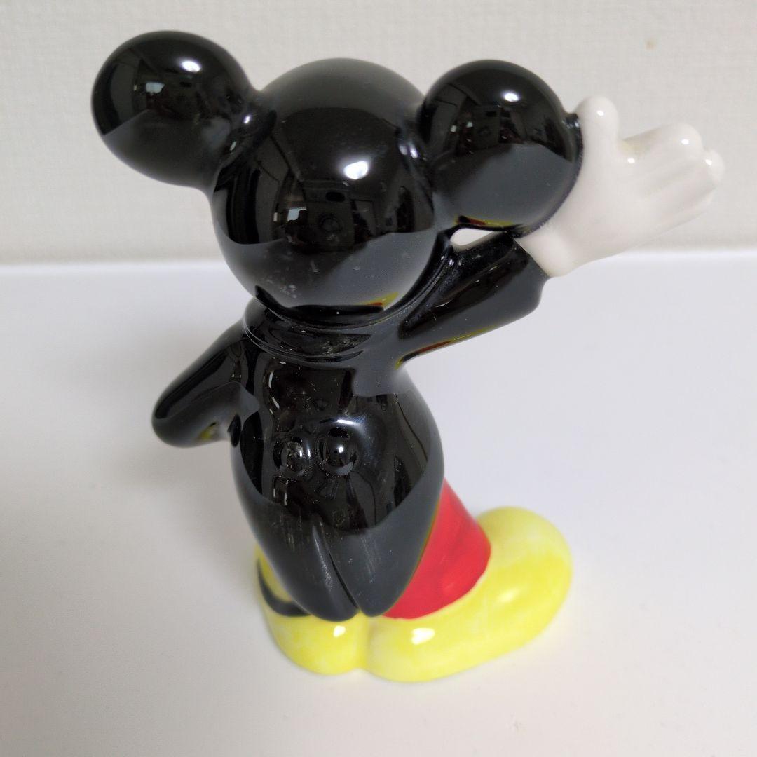 ［当時物］東京ディズニーランド初期レトロ陶器ミッキーマウスフィギュア置物 — image 3