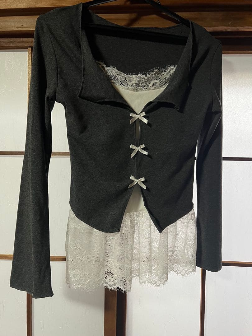 NICE CLAUP ナイスクラップ 長袖 トップス Tシャツ — image 2