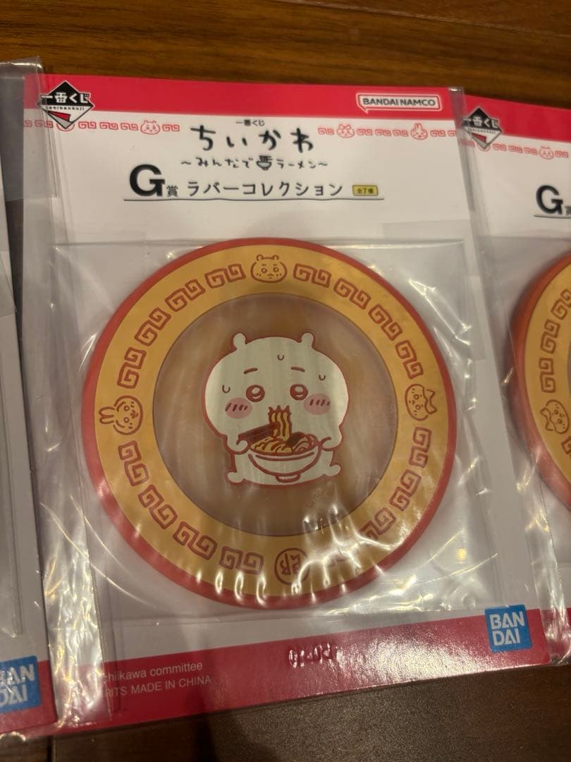 ちいかわ　コースター　ハチワレ　うさぎ 一番くじ　新品未使用 — image 3