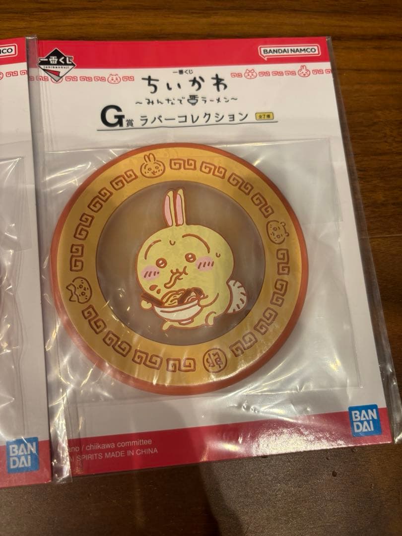 ちいかわ　コースター　ハチワレ　うさぎ 一番くじ　新品未使用 — image 4