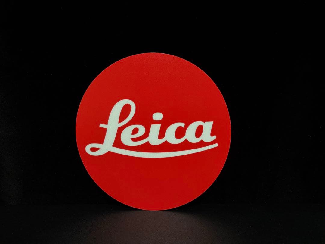 Leica ライカ 純正 ロゴステッカー 店舗用 非売品 背面シール付 未開封 — image 2