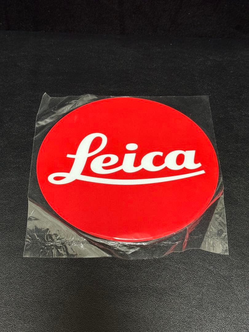 Leica ライカ 純正 ロゴステッカー 店舗用 非売品 背面シール付 未開封 — image 5