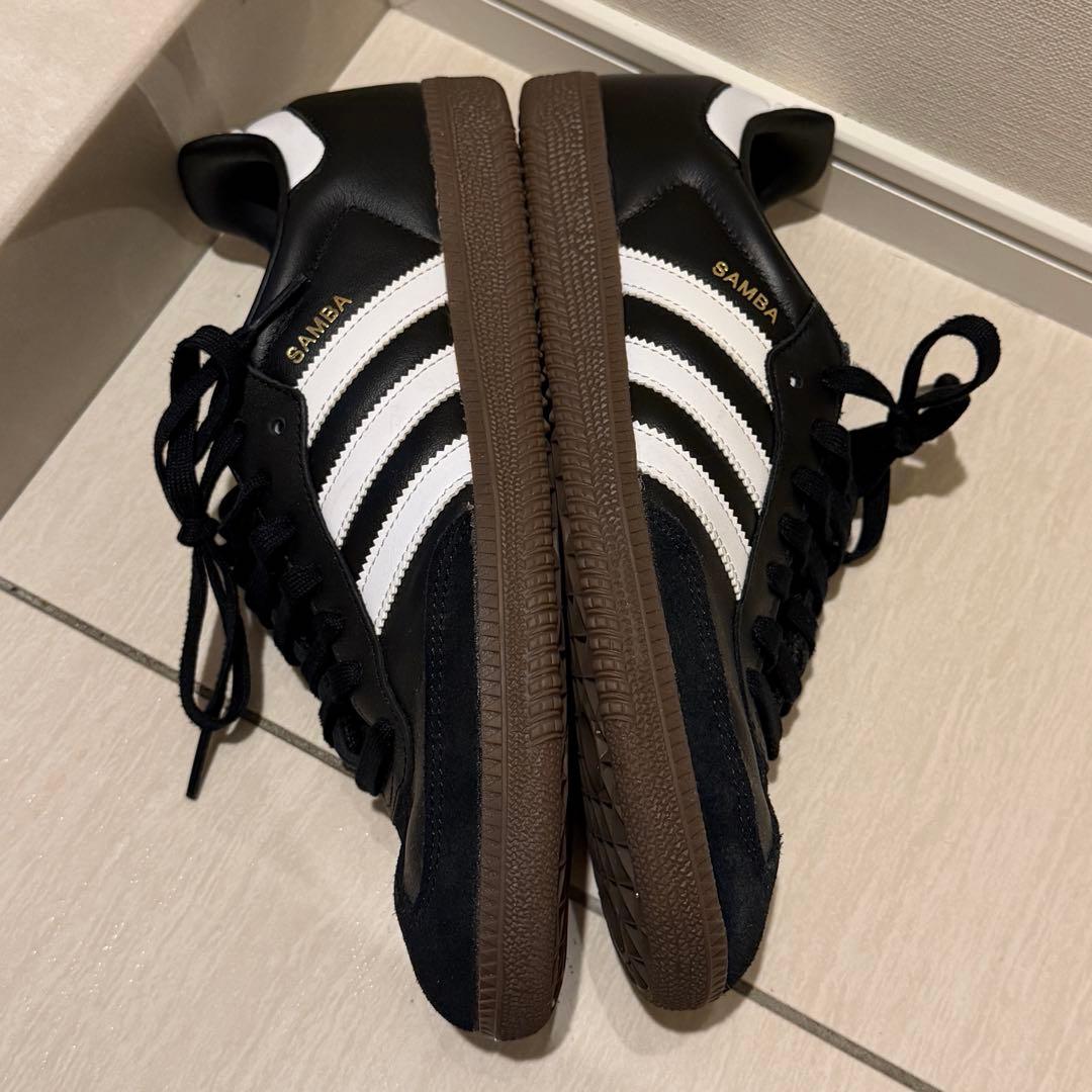 【美品】adidas samba OG 26.5cm ブラック — image 3