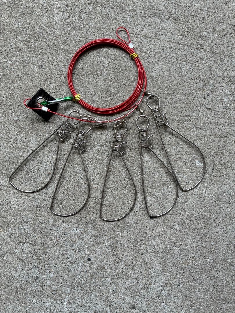 ATISEN フィッシングプライヤー 釣り用ストリンガー セット — image 5