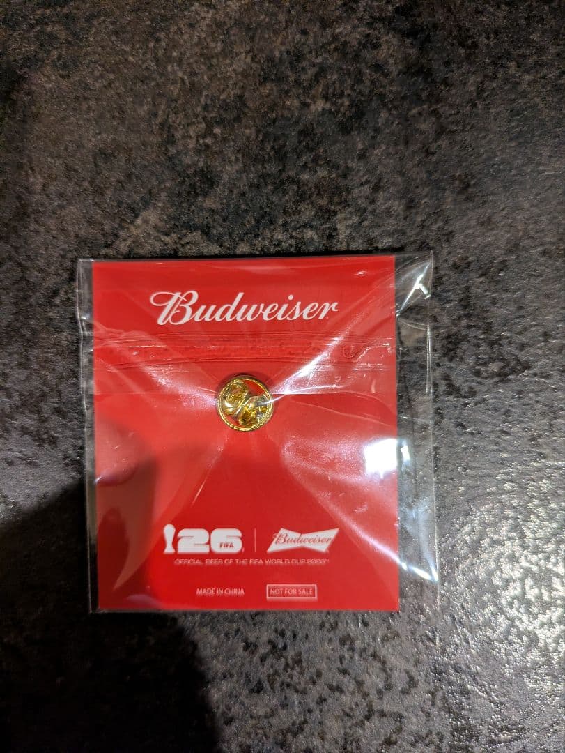 Budweiser FIFA World Cup 2026 ピンバッジ — image 2