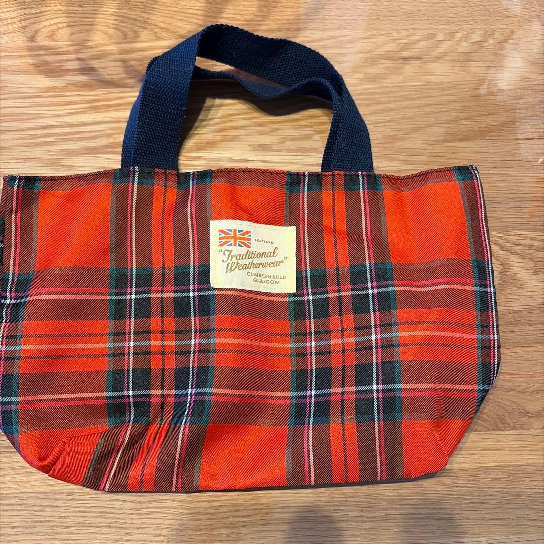 Traditional Weatherwear チェック柄 トートバッグ — image 2