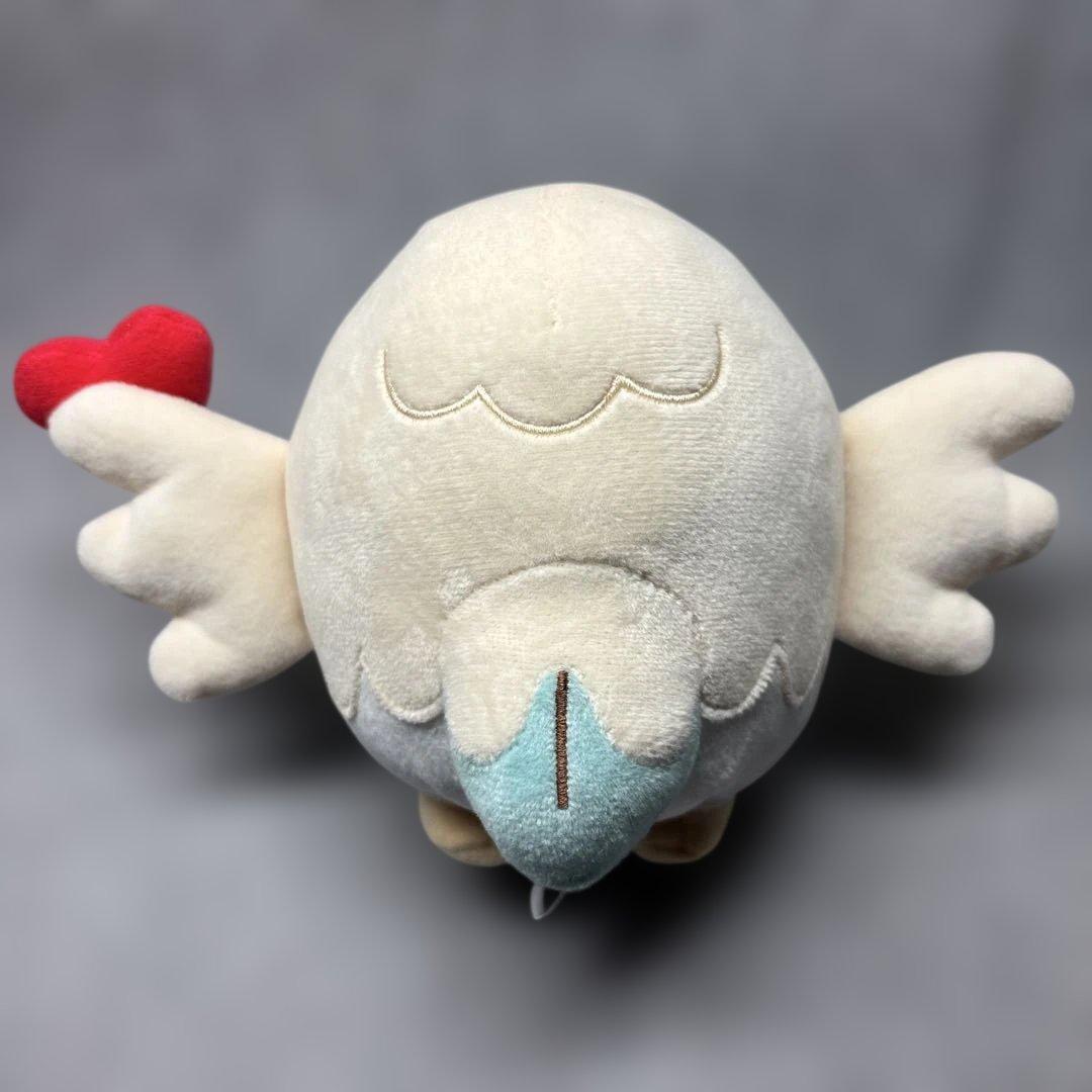 新品タグ付き ポケピース ぬいぐるみ Mellow Heart モクロー — image 2