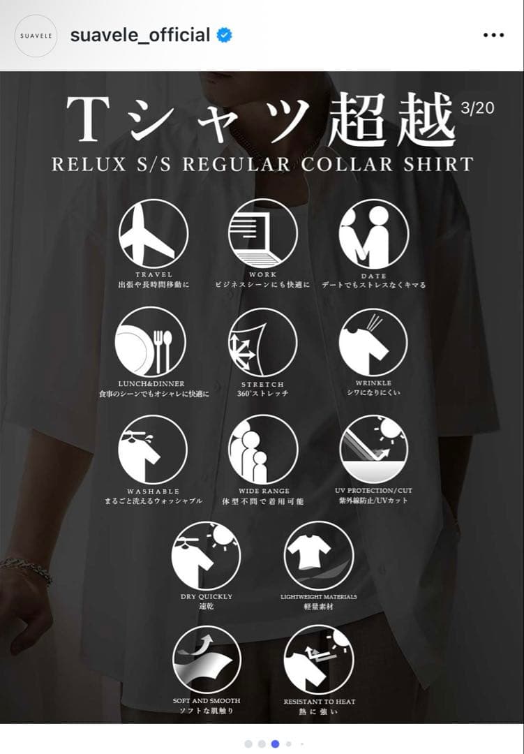【しゅん様専用】7 DAYS S/S REGULAR COLLAR SHIRT — image 4