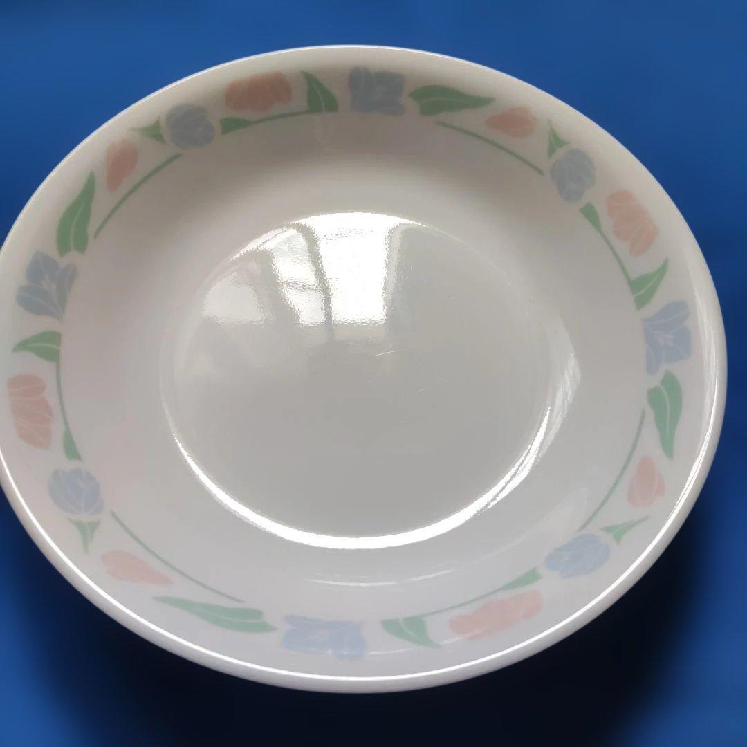 Corelle 皿 深皿　カレー皿3枚セット 花柄　チューリップ柄 — image 5