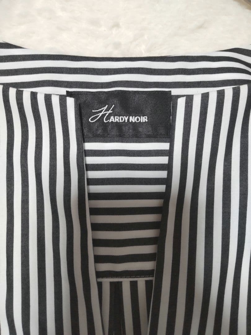 美品 HARDY NOIR バルーンスリーブブラウス コットン100% — image 3