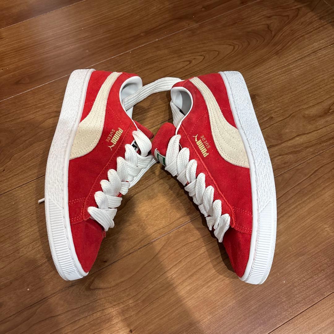 PUMA SUEDE レッド スニーカー — image 2