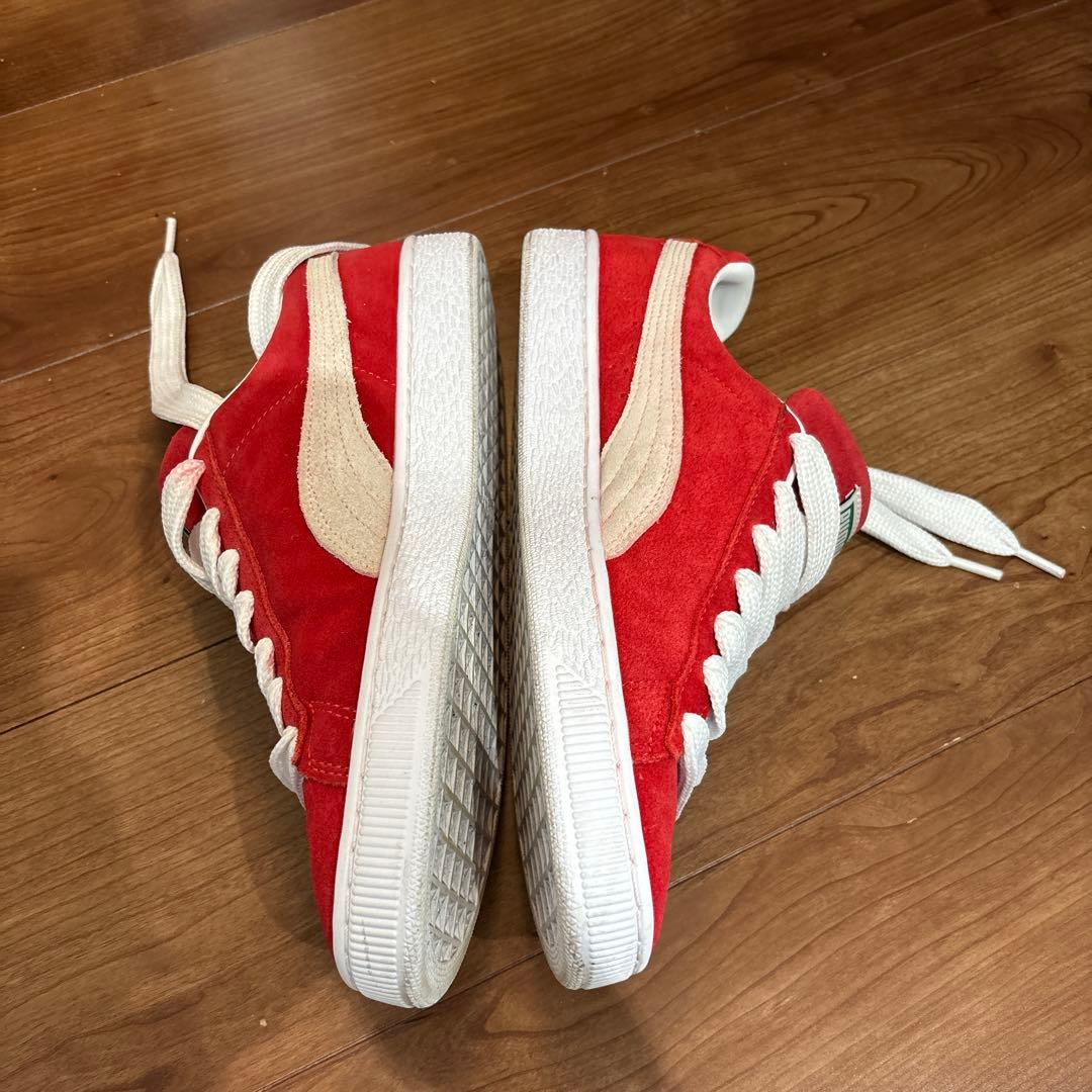 PUMA SUEDE レッド スニーカー — image 3