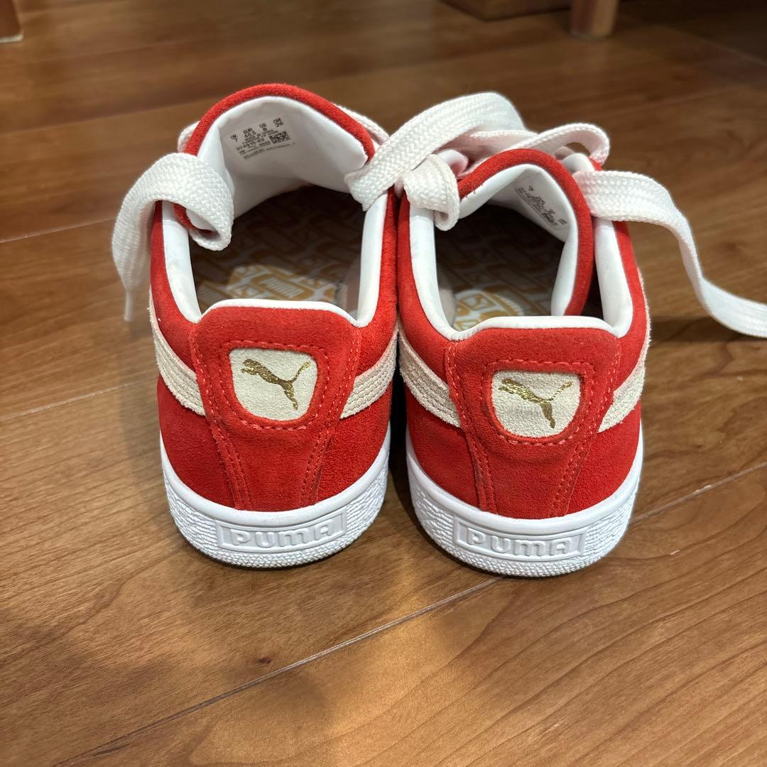 PUMA SUEDE レッド スニーカー — image 5