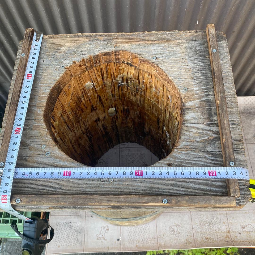 日本みつばち 捕獲用 ハイブリッド用丸洞本体　Ⅴ　1箱 — image 2
