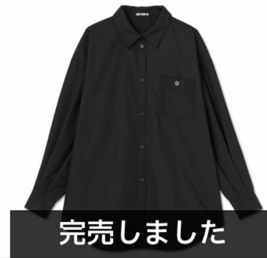 マリークワント 希少品完全完売色　定価以下オーバーサイズブラックブラウス送料込み — image 2