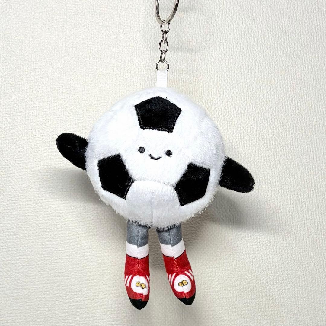 サッカーボール　マスコット　キーホルダー — image 2