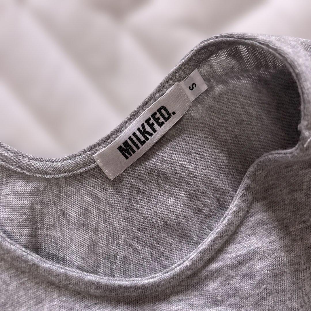 最終価格！MILKFED❤︎背中タック入り楽ちんワンピース⭐︎超美品！ — image 4