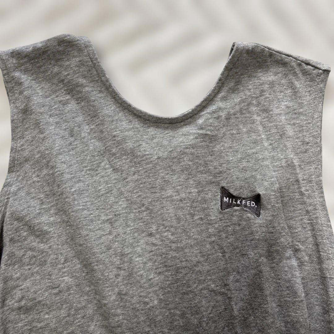 最終価格！MILKFED❤︎背中タック入り楽ちんワンピース⭐︎超美品！ — image 5
