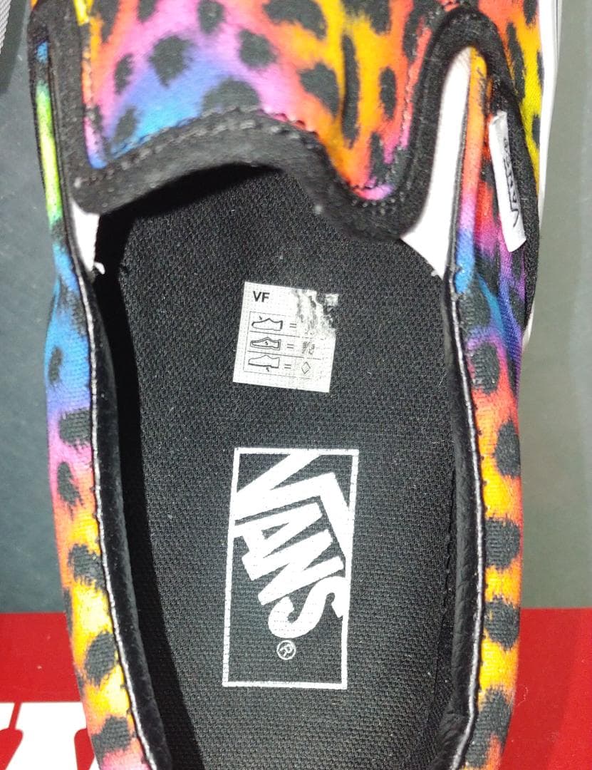 【海外高騰モデル】VANS スリッポン レインボー レオパード 26.0cm — image 5