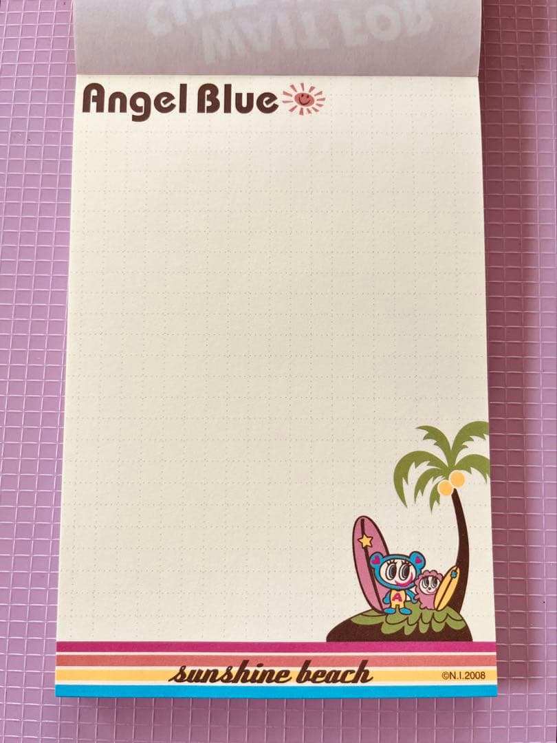 Angel Blue メモ帳 Aloha Tropical Island — image 4