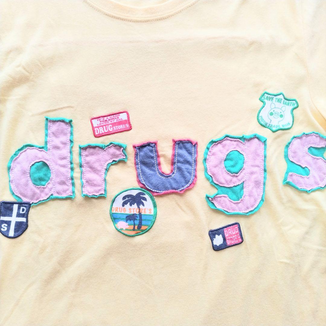 drug store's ドラッグストアーズ 3 Tシャツ 半袖 トップス 黄色 — image 3