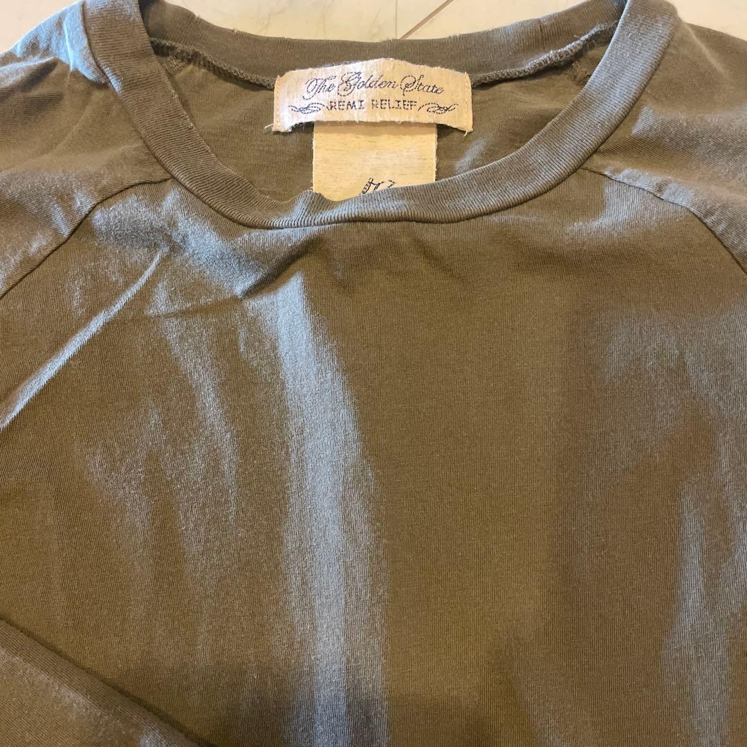 【美品】REMI RELIEF レミレリーフ　7分袖丈カットソー — image 3