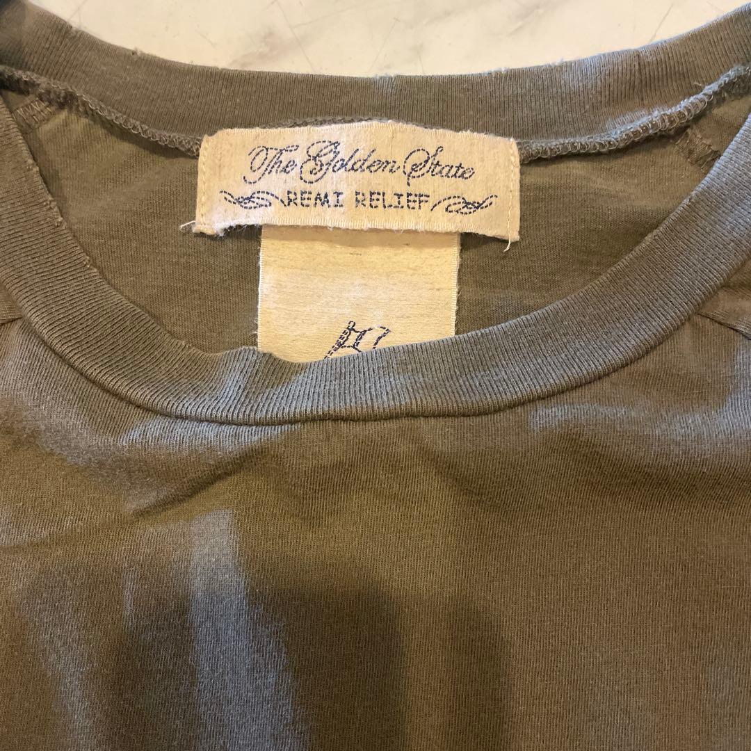 【美品】REMI RELIEF レミレリーフ　7分袖丈カットソー — image 4