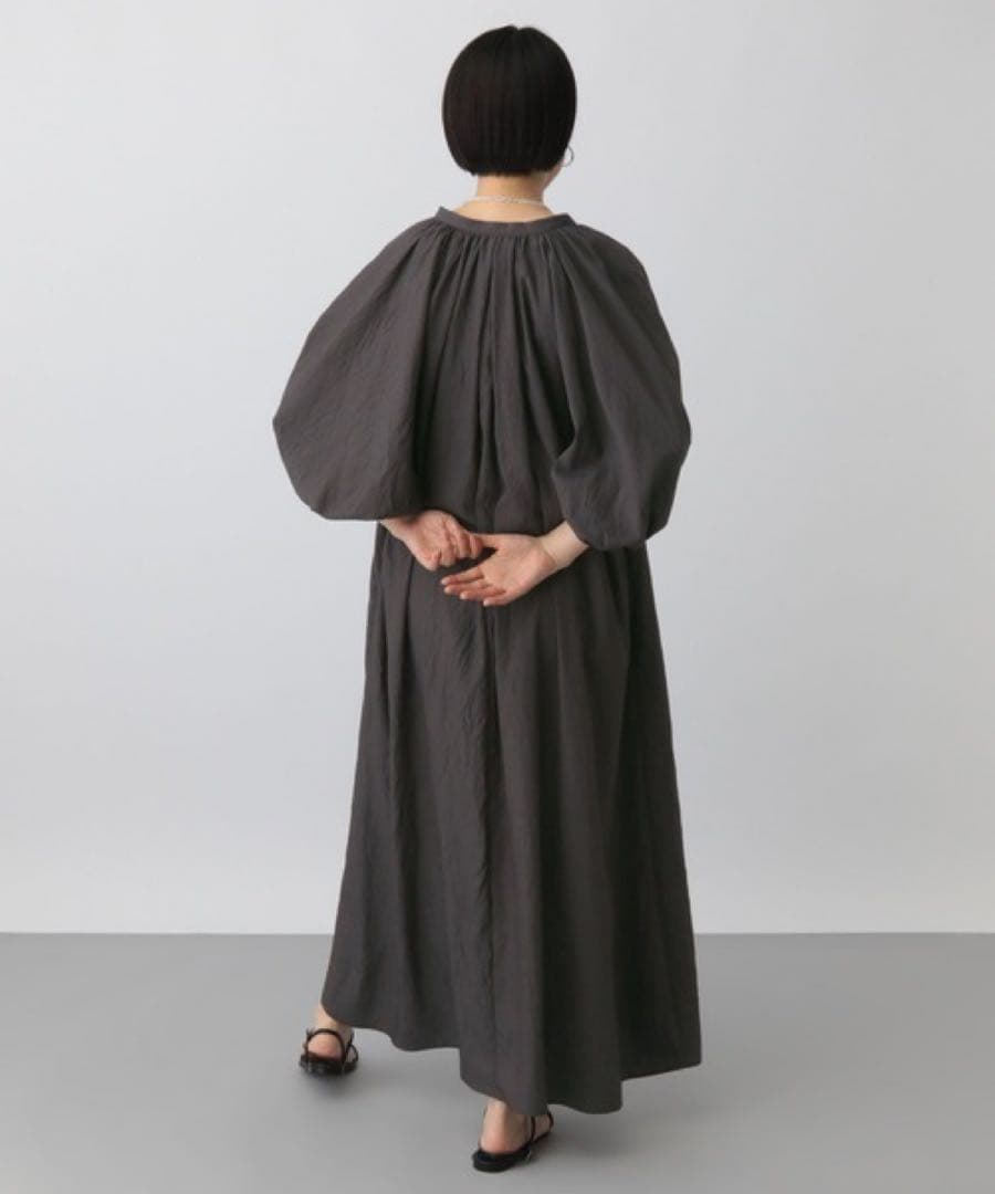 【新品】 A part by ストライプバルーンワンピース　ブラック　スミクロ — image 2