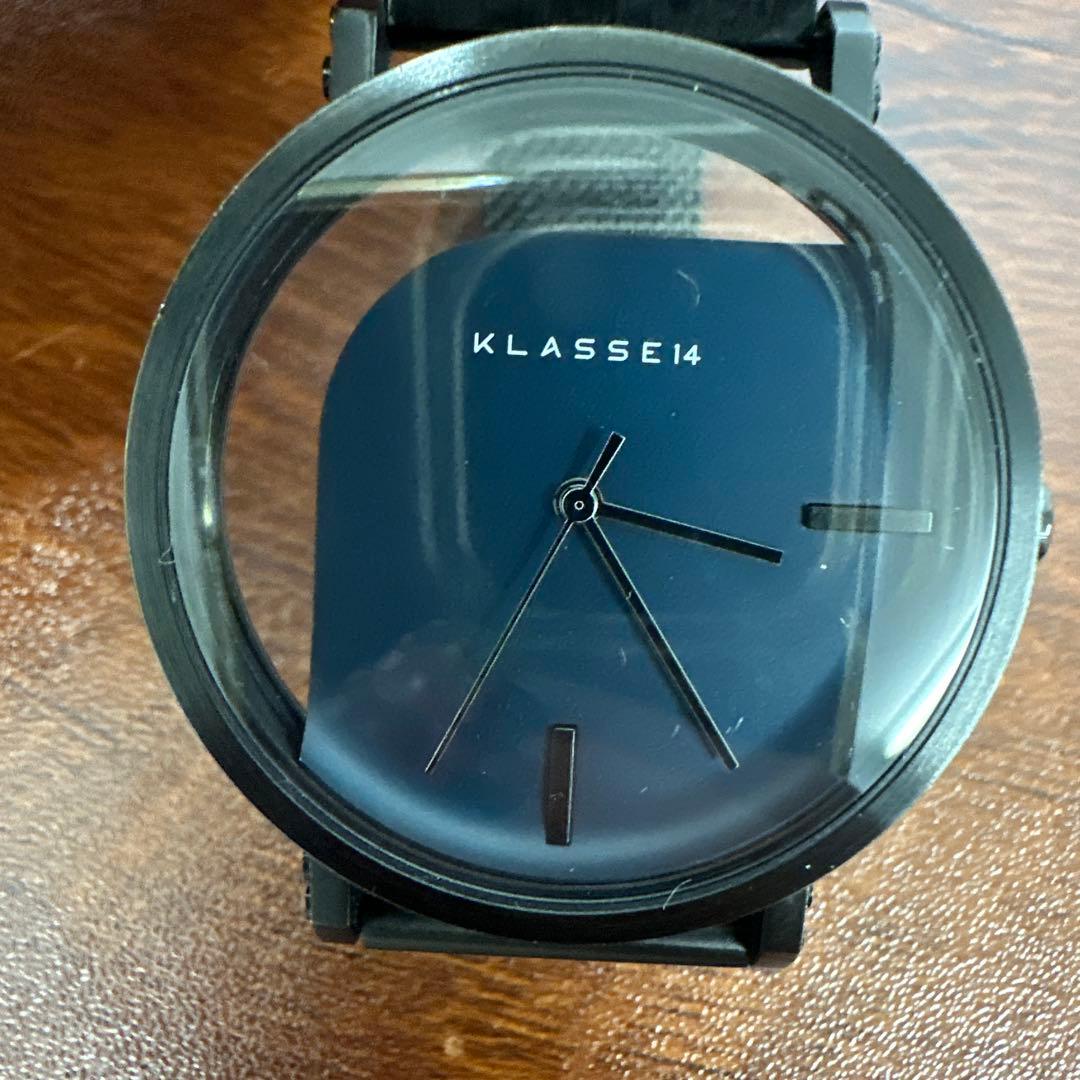 KLASSE14 Imperfect ブラック メッシュベルト 箱付き 稼働品 — image 2