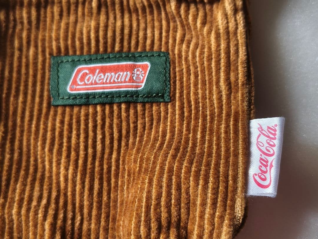 Coleman x Coca-Cola コーデュロイ 巾着袋 — image 3