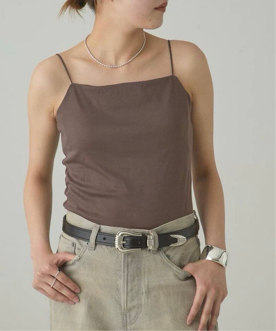【新品】JOURNAL STANDARD L'ESSAGEカップ付きキャミソール — image 2
