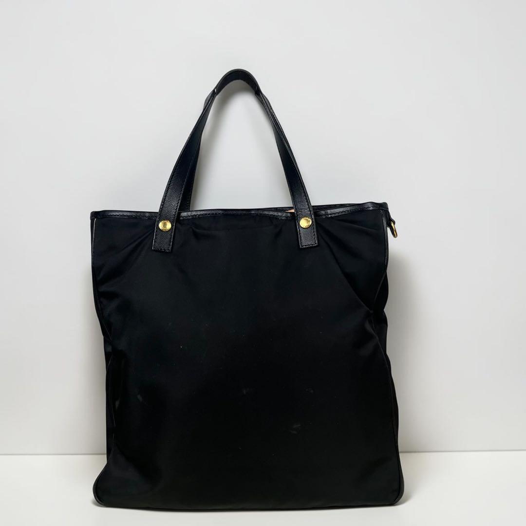 Prada プラダ 2way ハンドバッグ 斜め掛け◎ ブラック 黒 — image 3
