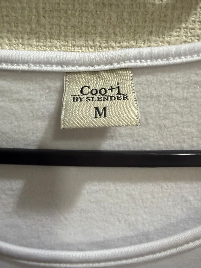 Coo+i BY SLENDER 長袖 カットソー ホワイト M — image 3