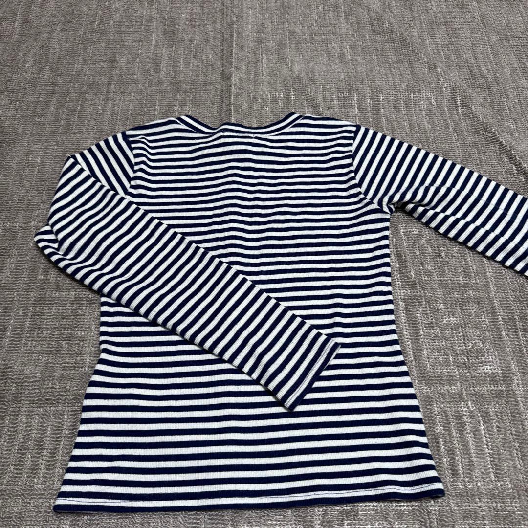 E hyphen world gallery ボーダー長袖カットソー — image 4