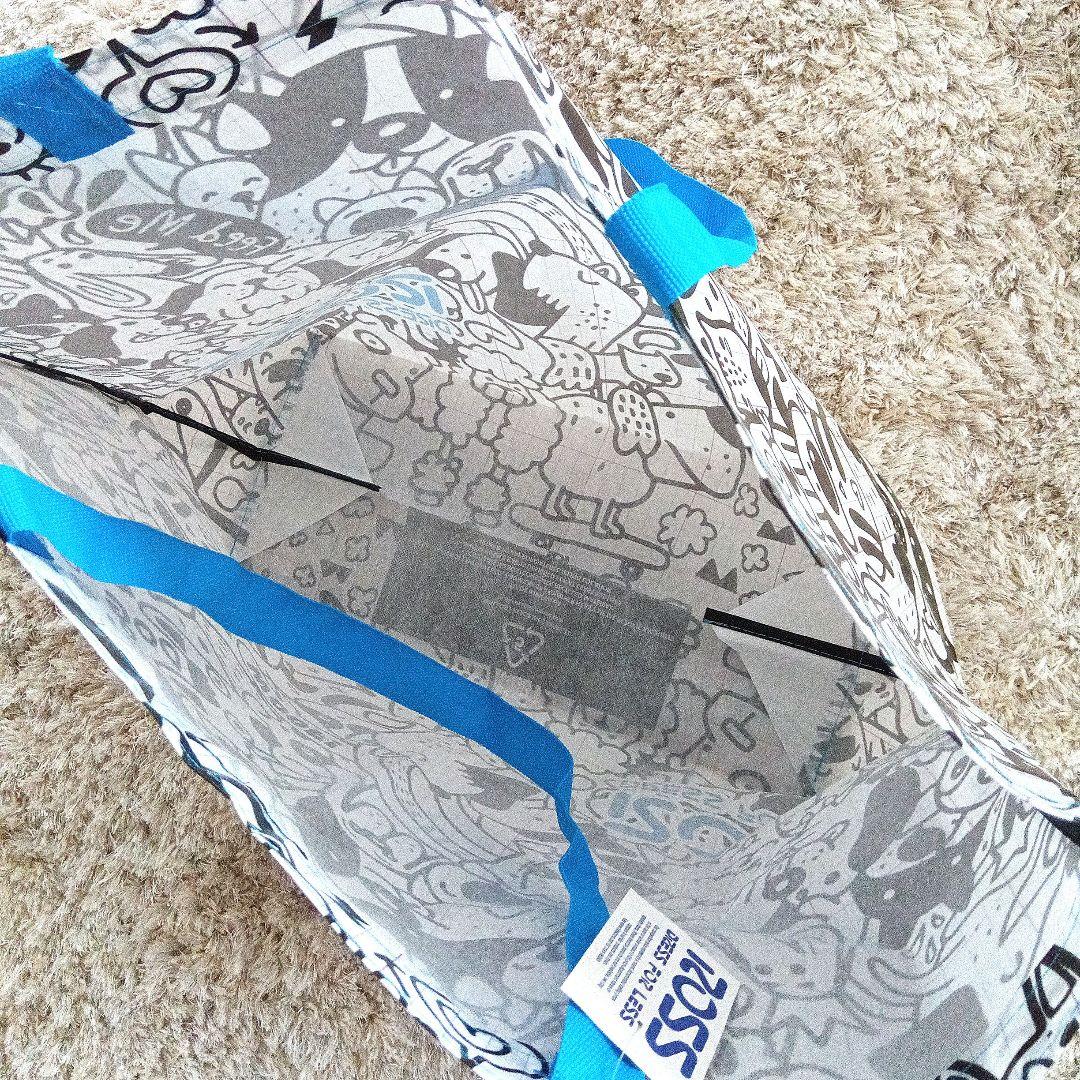 新品未使用！大！ROSS のエコバッグ！モノトーン犬柄！ — image 3