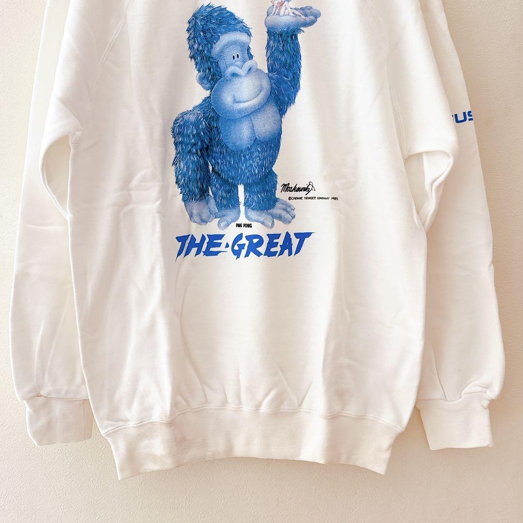 【80’sヴィンテージ】Wrangler スウェット トレーナー 白 青　USA — image 3