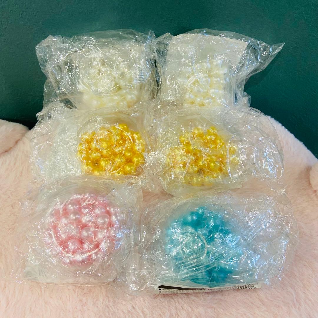 8点 スクイーズ パールビーズボール 麻雀パイ マシュロ ミルキーミルクパック — image 2