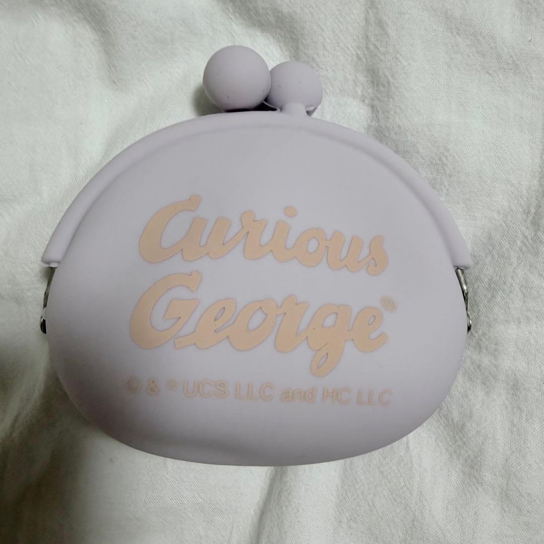Curious George シリコンコインケース-紫 — image 3