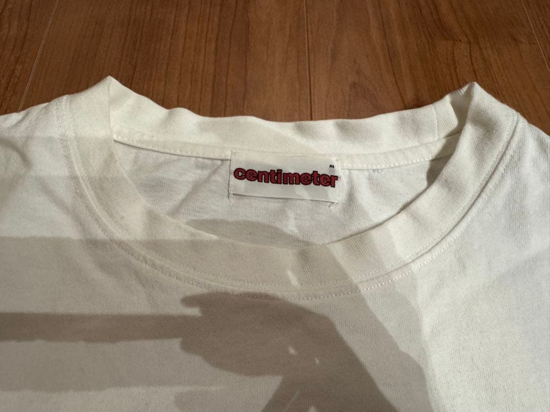 centimeter 刺繍ロゴ Tシャツ ホワイト — image 3