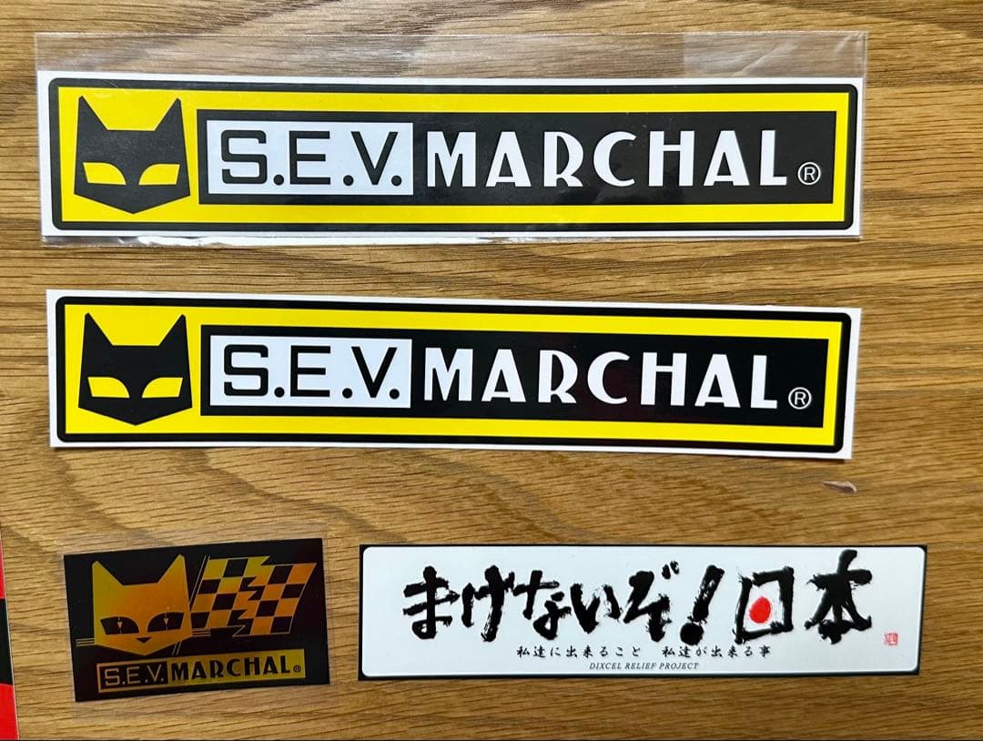 Marshall カミナリ　旧車　湾岸ミッドナイト　レア　ステッカー　セット — image 2