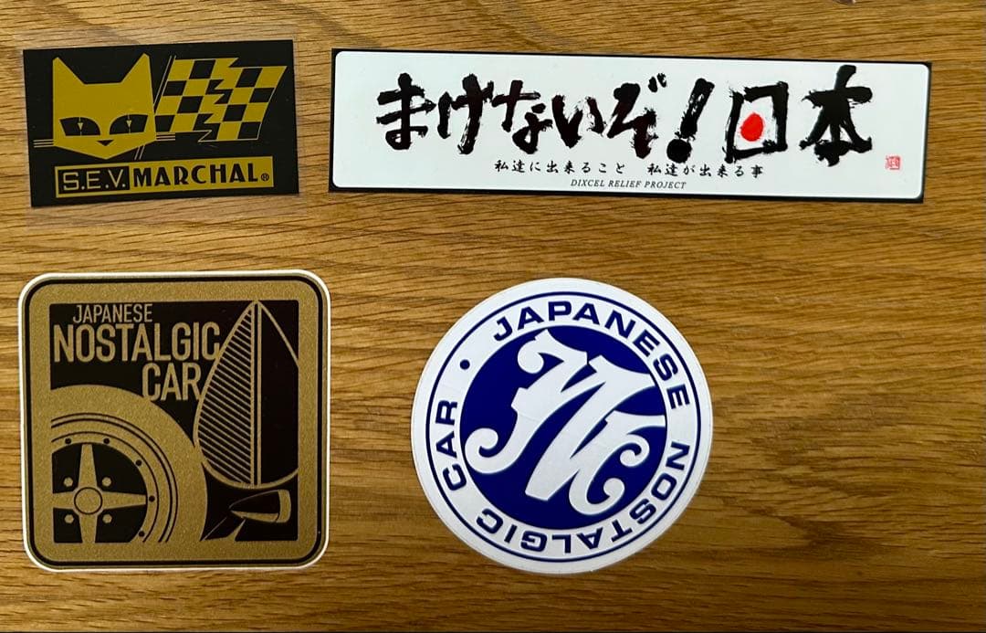 Marshall カミナリ　旧車　湾岸ミッドナイト　レア　ステッカー　セット — image 5