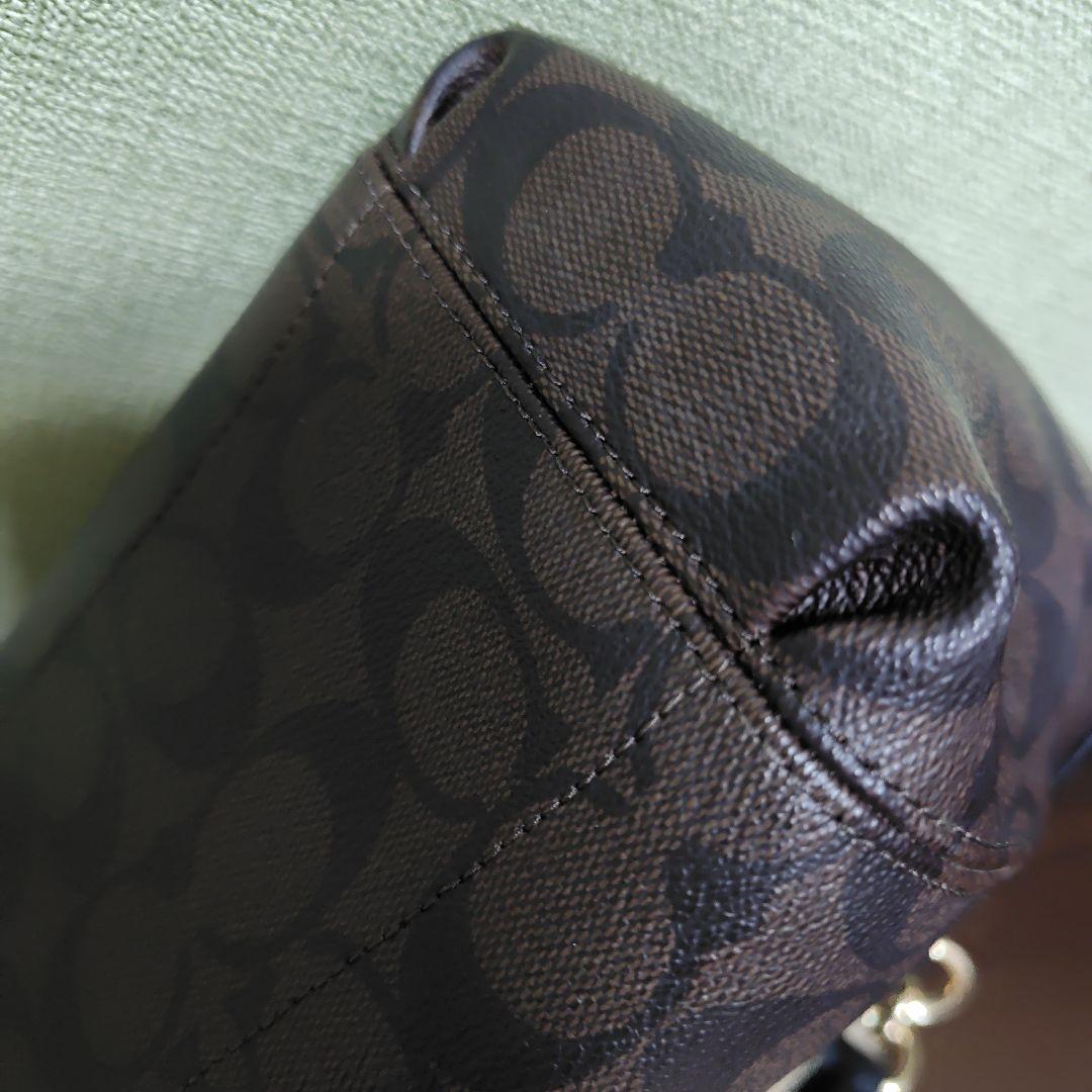 COACH コーチ シグネチャー ミニ ブルック キャリーオール ハンドバッグ — image 3