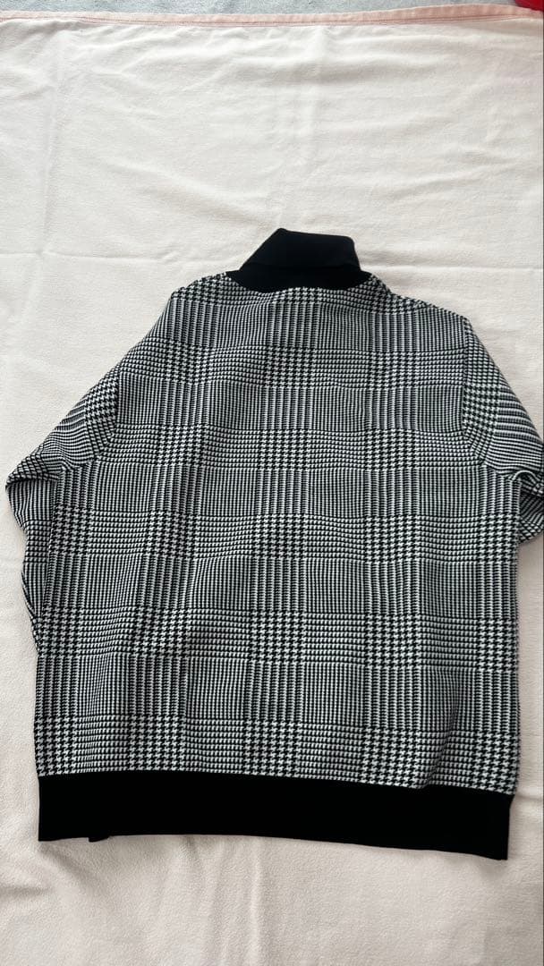 GU グレンチェック タートルネック ニット 長袖 — image 3