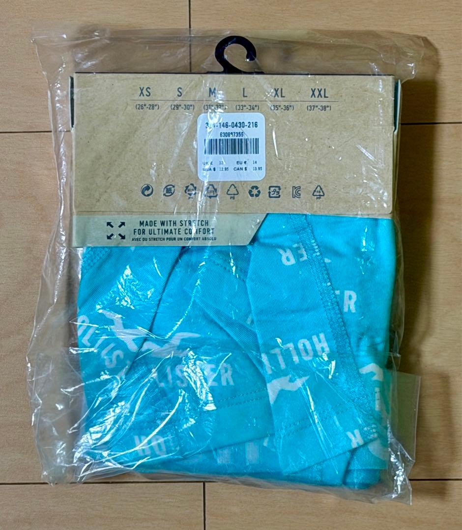 新品 HOLLISTER ホリスター ボクサーパンツ ブルー⑥ Mサイズ — image 2