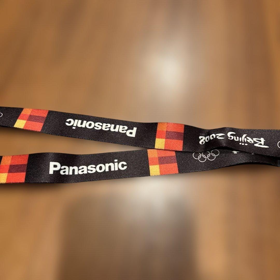 Panasonic Beijing 2008 オリンピック ネックストラップ — image 3