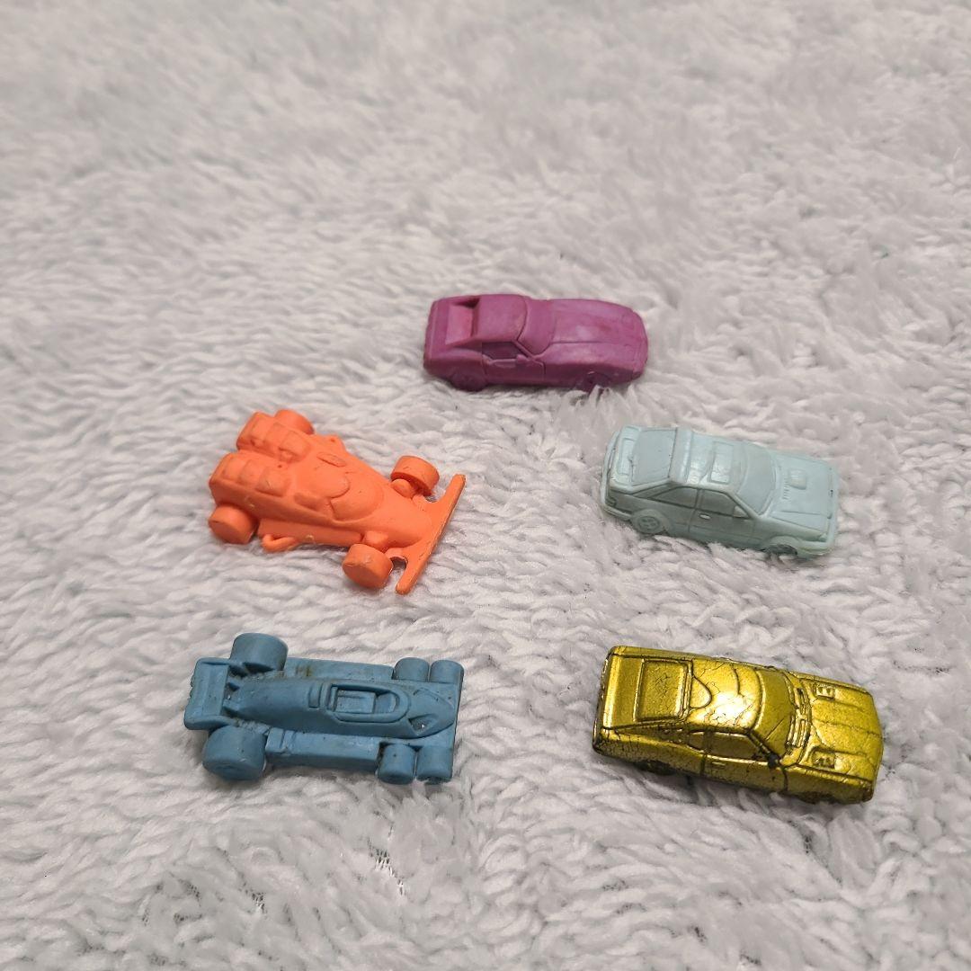 【希少】ミニカー型 消しゴム 5個セット — image 3