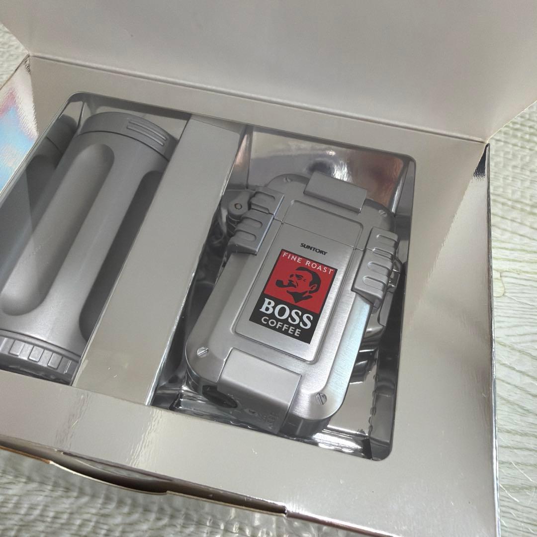 【販促品】サントリーBOSSCOFFEE深煎りターボライター&携帯灰皿 — image 3