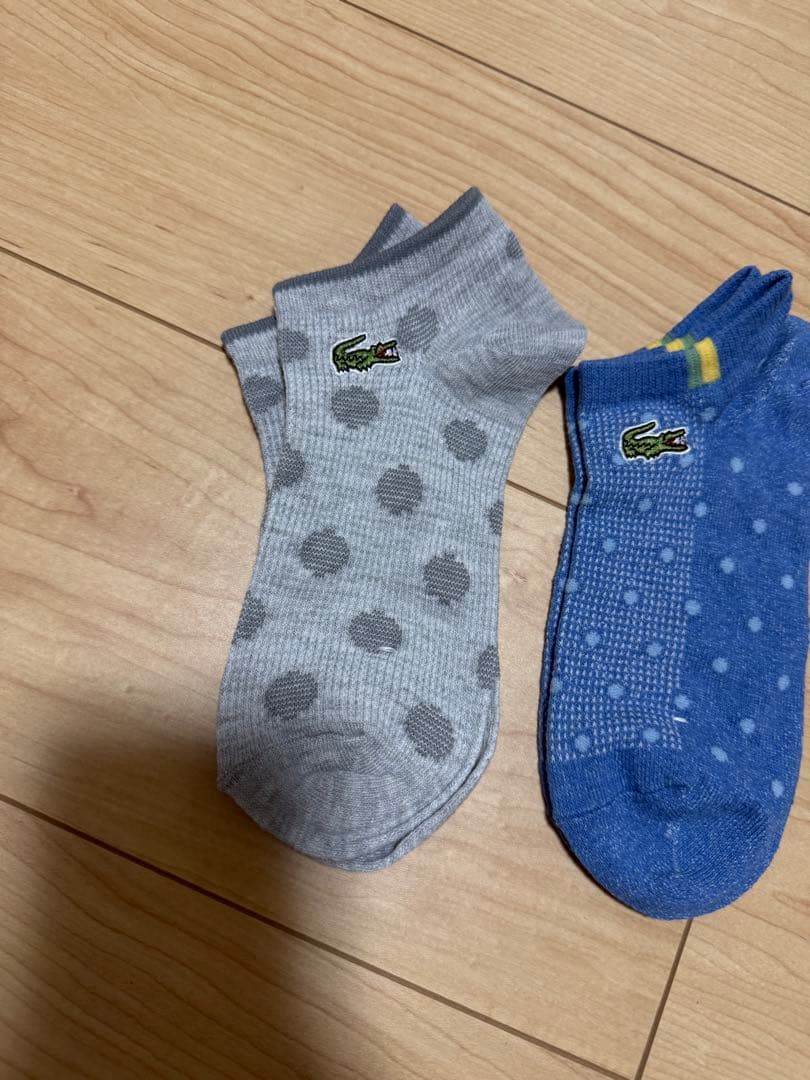 LACOSTE アンクルソックス 4足セット 22~24cm 特価品 — image 2